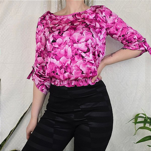 Blusa cetim Michael Kors PP/P