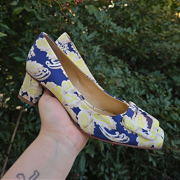 Scarpin colorido Talbots 34