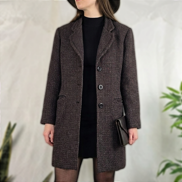 Sobretudo vintage tweed PP