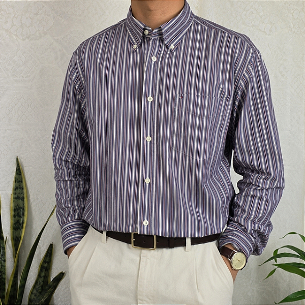 Camisa listrada Tommy Hilfiger G