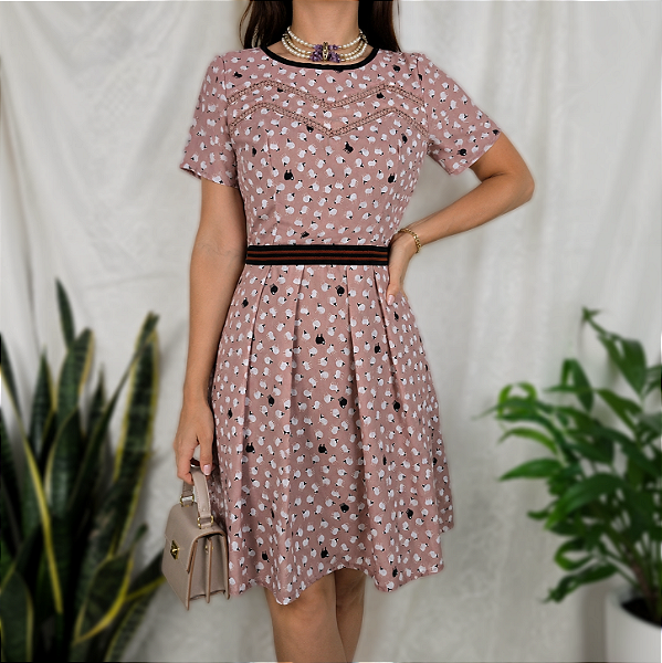 Vestido Antix ovelhas P