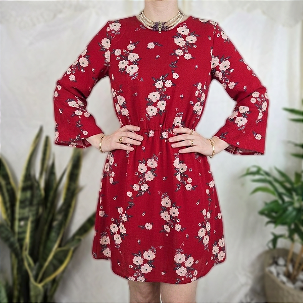 Vestido H&M vermelho P