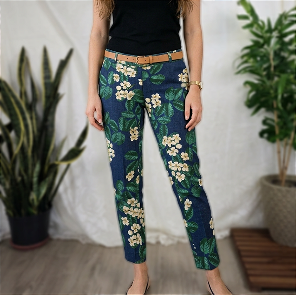Calça estampada Maria Filó P