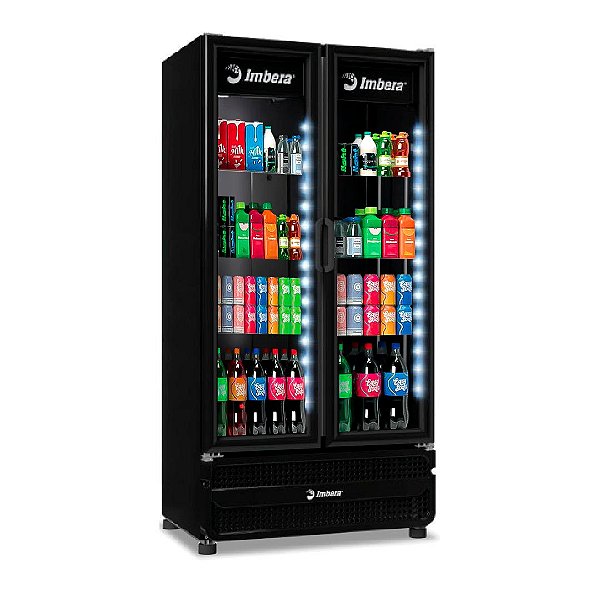 GELADEIRA EXPOSITORA PORTA DE VIDRO FULL BLACK G326