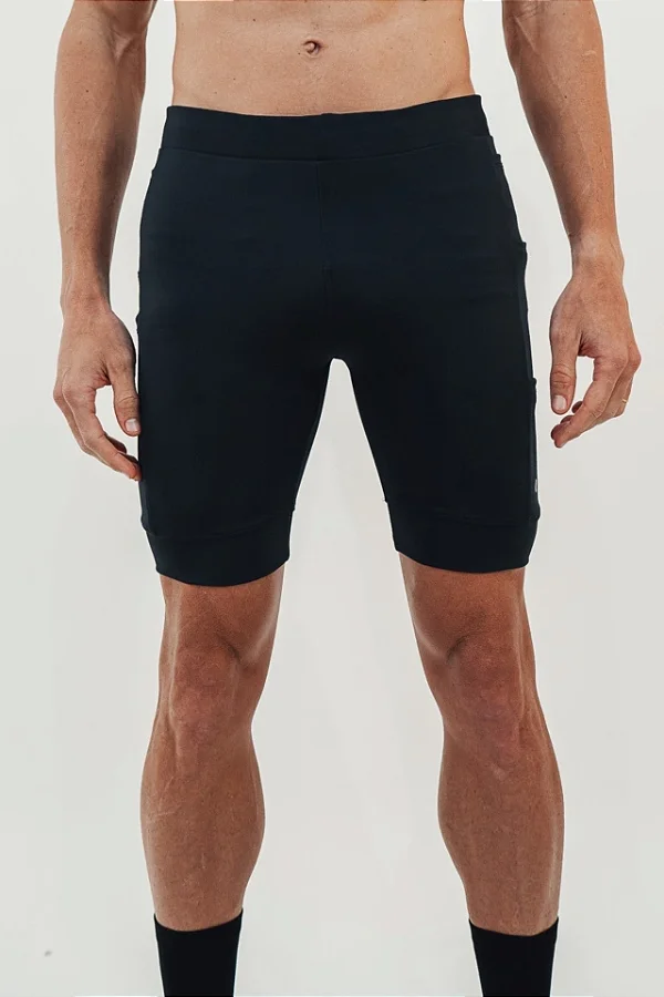 Bermuda de Corrida 5 Bolsos Preto