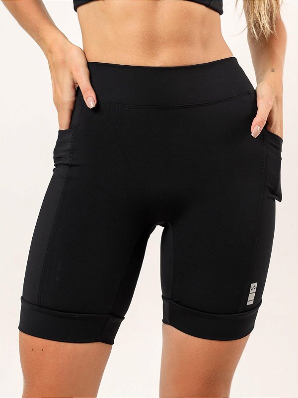 Bermuda Pace Barrada Preto