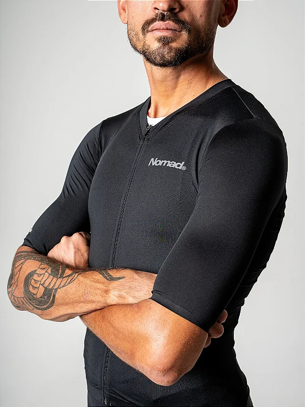 Jersey Masculina Apex Preto