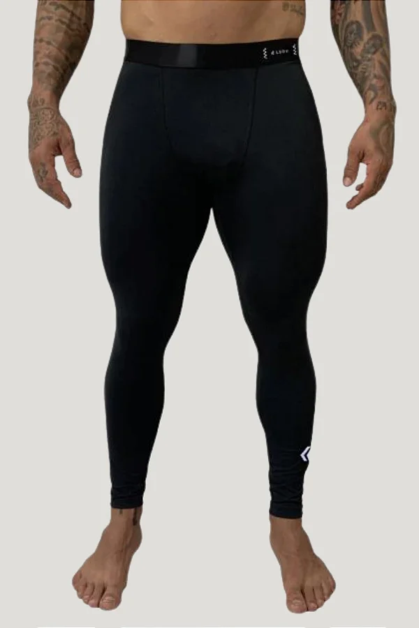Calça Lycra Poliamida Masculina Preta