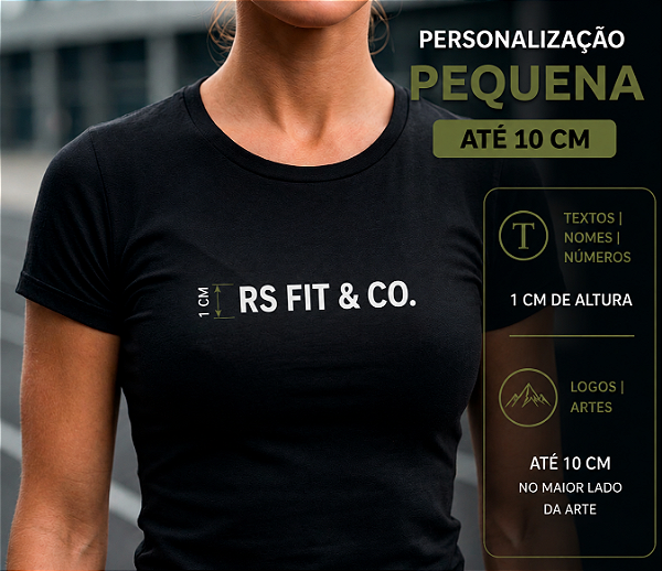 Personalização Pequena | Adicional para 1 peça