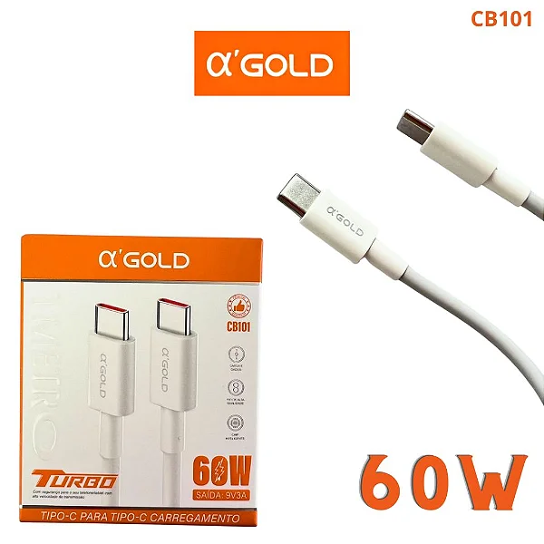 Cabo A’Gold TipoC/TipoC 60w CB101