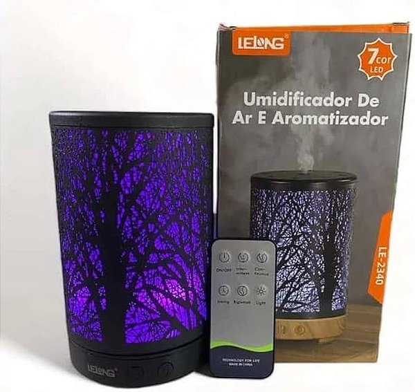 Umidificador de ar e aromatizador LELONG LE-2341