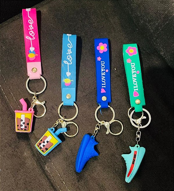 Chaveiro emborrachado