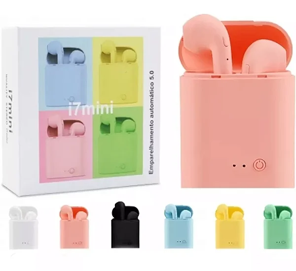 Fone De Ouvido 5.0 Bluetooth I7 Mini