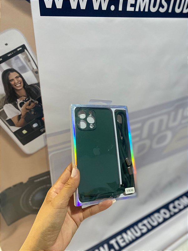 Case Iphone 14 Pro Max com correntinha