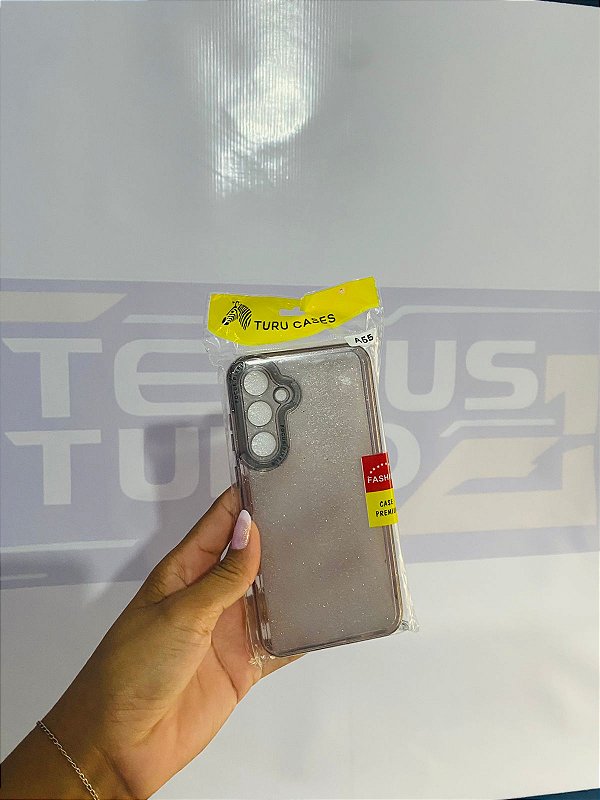 Space case com Brilho A55