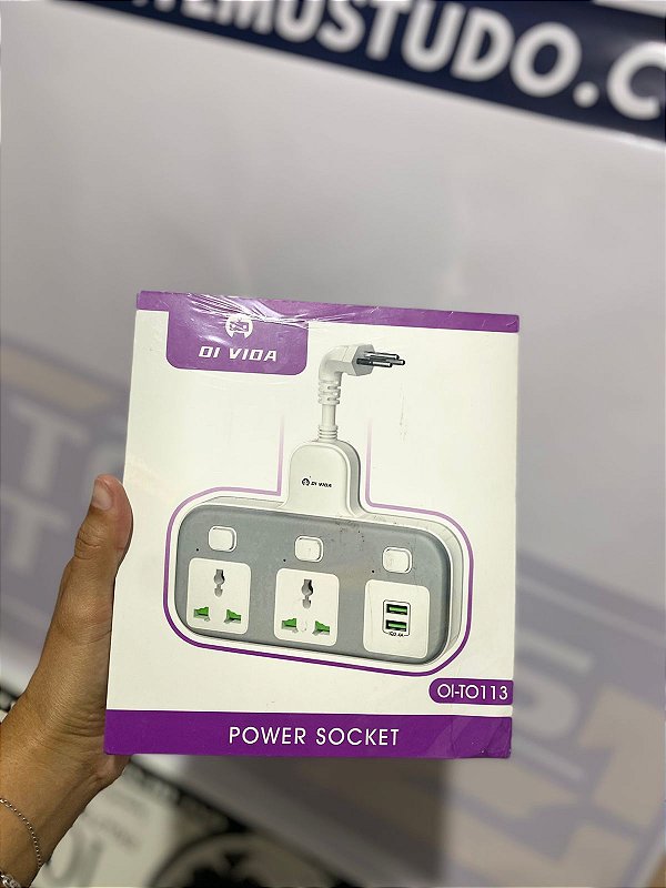 Extensão Tomada Power Socket
