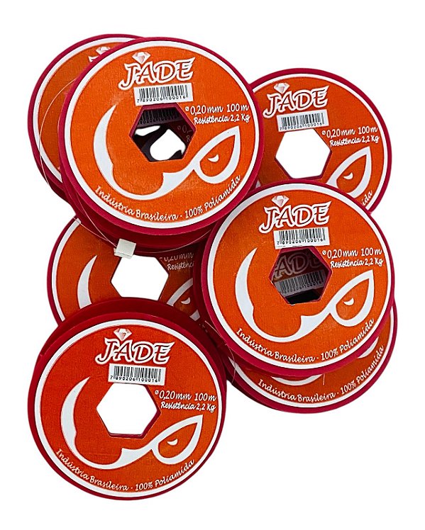 Linha Nylon Branca 0,20mm