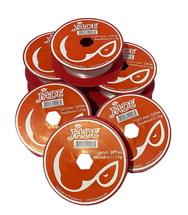 Linha Nylon Branca 0,60mm