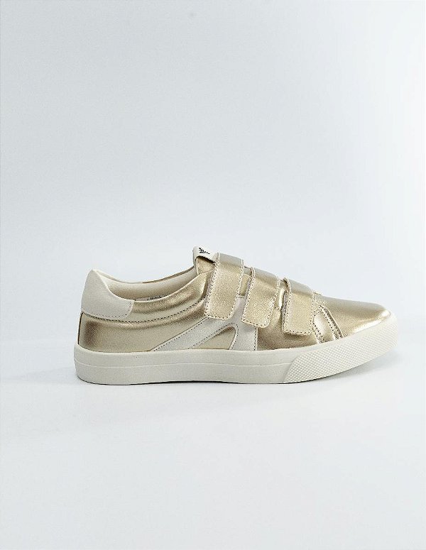 SNEAKER VANUCIA METALIZADO COM VELCRO