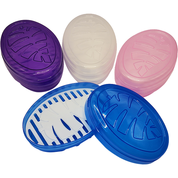 Saboneteira Plástica Oval &FÁCIL