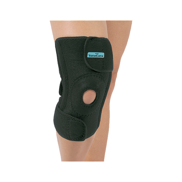 Joelheira Ajustável preta TakeCare