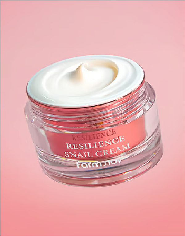 Creme Facial Resilience com Mucina de Caracol — Farmstay 80g