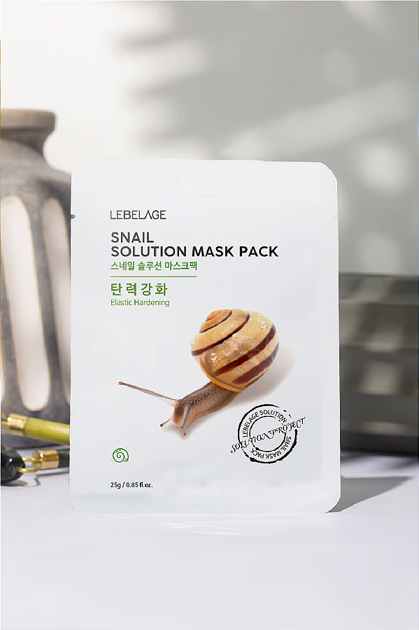 Lebelage Máscara Facial de Mucina de Caracol – 23ml