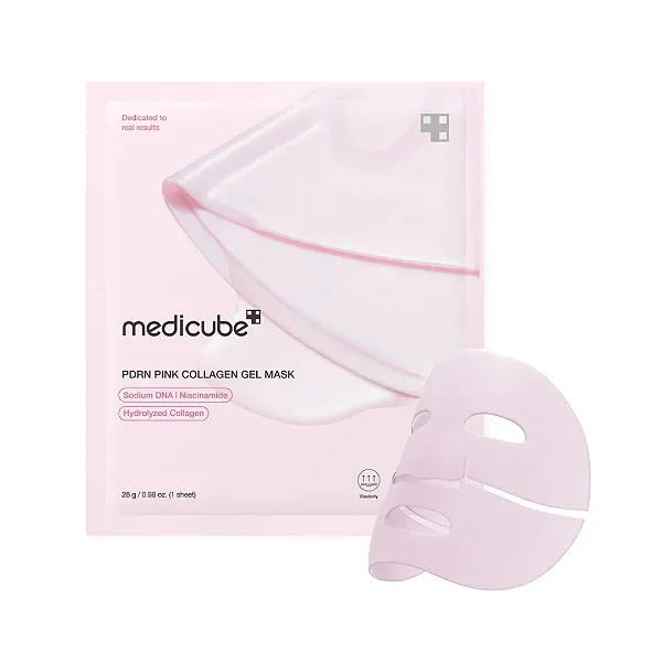 Medicube PDRN Pink Collagen Gel Mask – Máscara Facial PDRN + Colágeno 28g