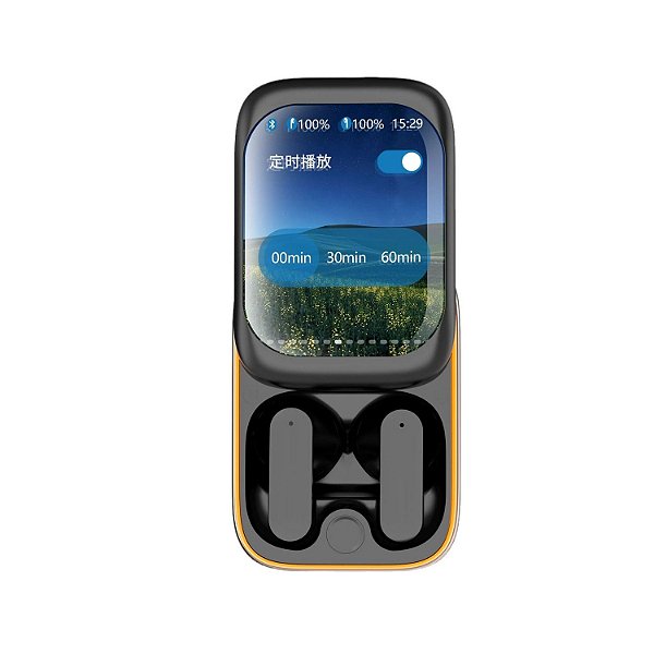 Fone de Ouvido com Conectividade Bluetooth TWS JH-G9 - NILBAS - Preto