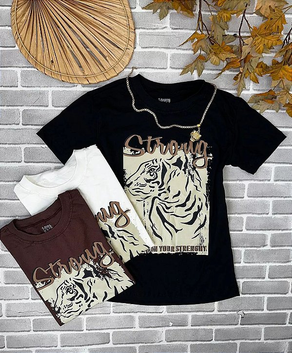 T-Shirt Strong Feminina