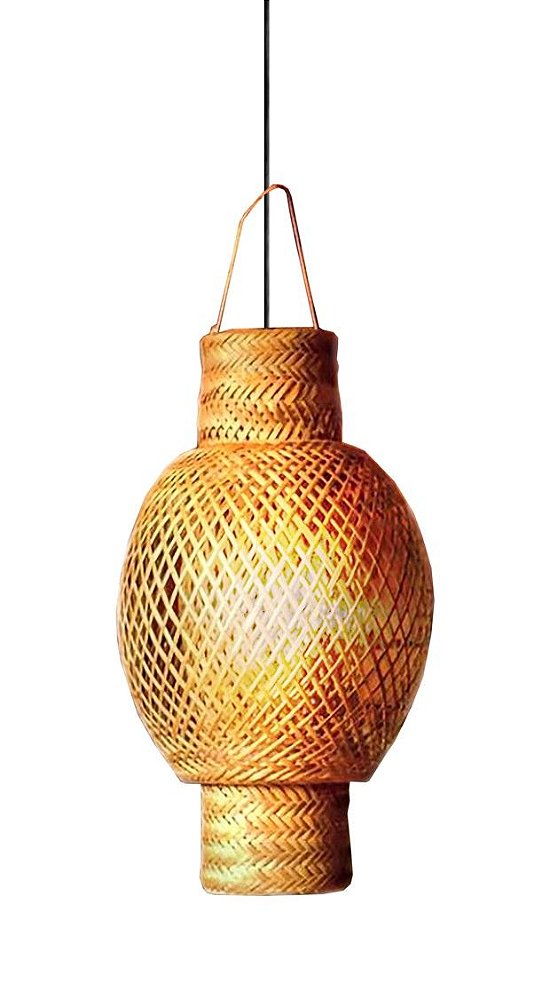 Pendente De Palha Indígena Tikuna - Designer Sergio Matos