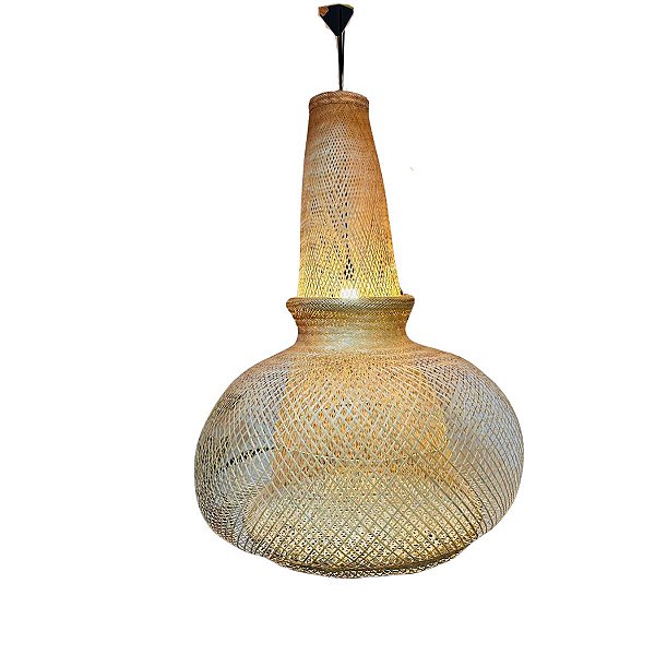Luminárias Kuripako Palha  Designer Sergio Matos  200 x 150