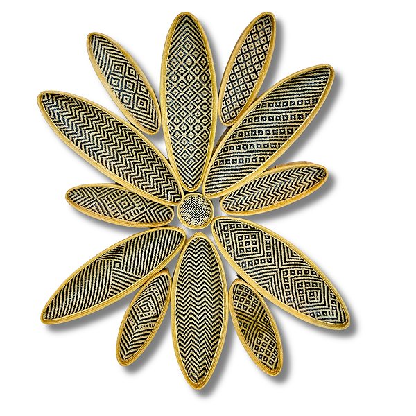 Painel de Parede com Cestarias Kuripako – Arte com Alma da Floresta