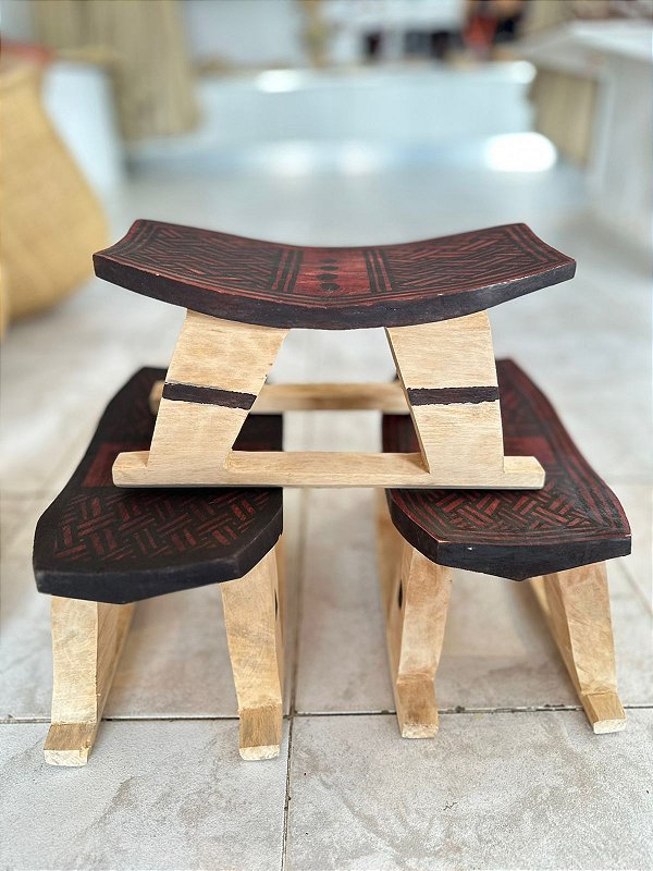 Banco Étnico Tukano Madeira - M