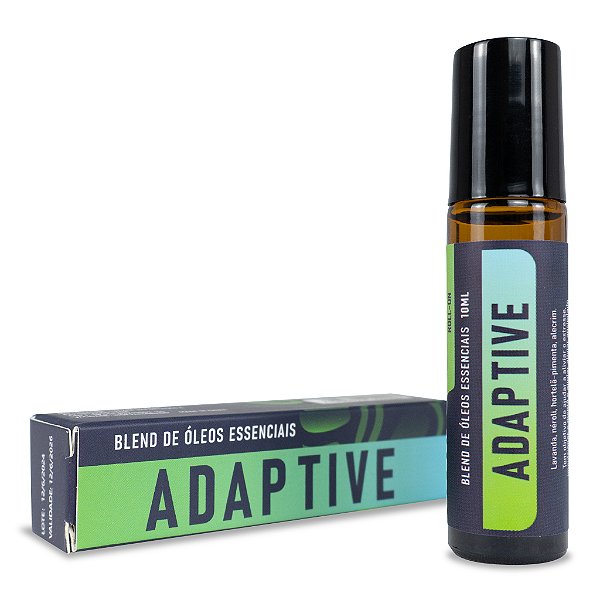 Kit Roll-On Óleo Essencial 10ml Adaptive - UN