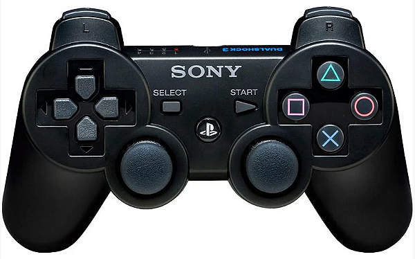 Controle Sony DualShock 3 Preto - PS3 (Usado)