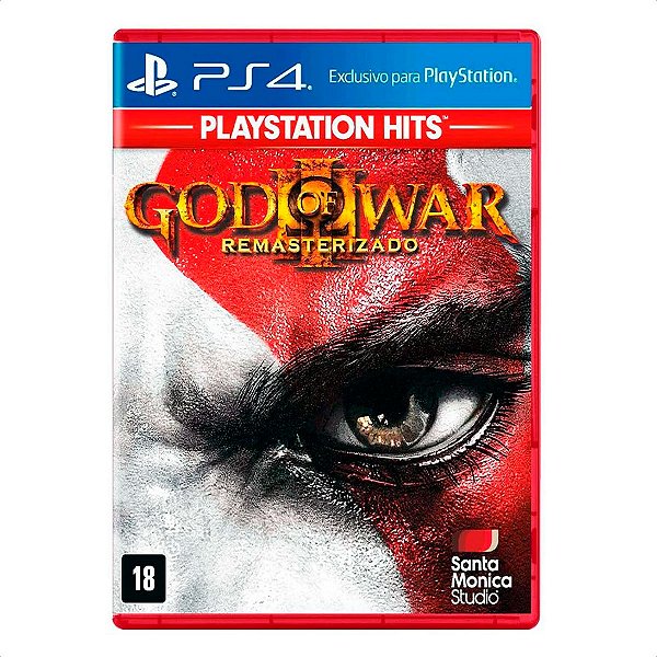 Jogo God Of War 3 Remasterizado Mídia Física - PS4 (PlayStation Hits)