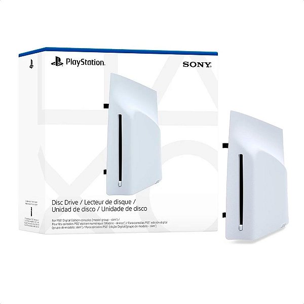 Leitor Disco Sony Playstation 5 Pro E Slim Digital - PS5