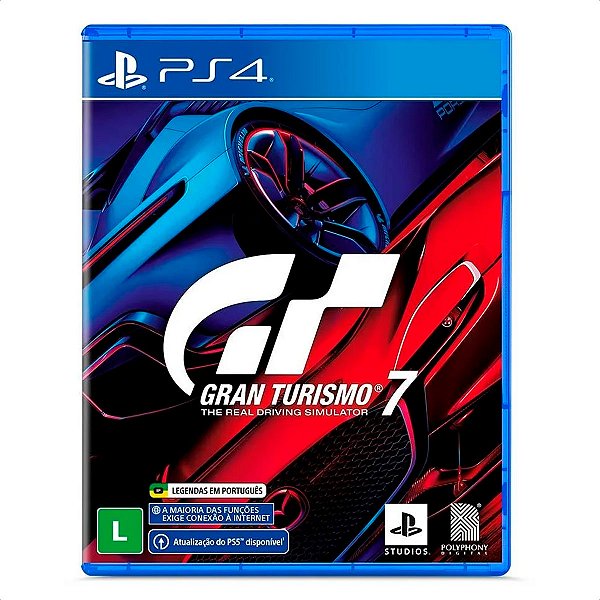 Jogo Gran Turismo 7 Mídia Física - PS4