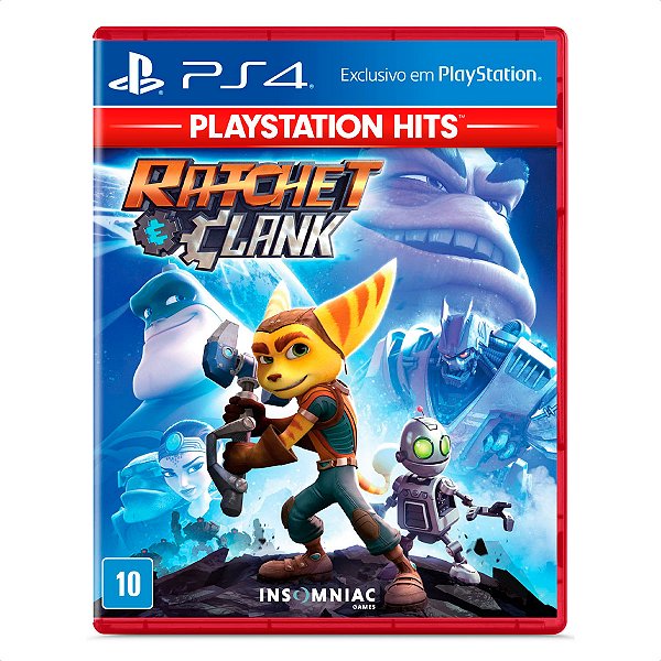Jogo Ratchet And Clank Mídia Física - PS4  (PlayStation Hits)