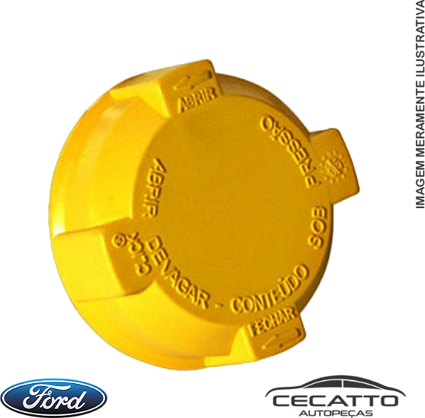 Tampa Reservatório de água - Ford Fiesta 02/ Ecosport 03/ (TC-6500)