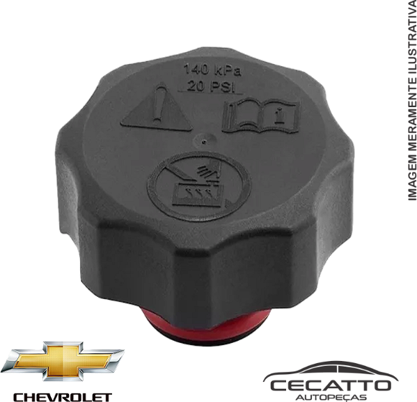 Tampa Reservatório de água - Gm Cobalt/Cruze/Onix/Spin/Novo Prisma/Sonic - Jeep Renegade (TC5052)