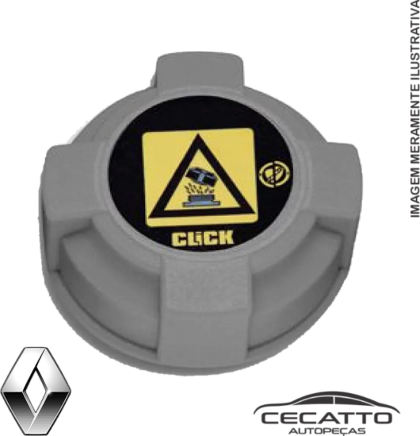 Tampa Reservatório de água - Renault Clio/Scenic/Kangoo/Sandero (TC-6400)