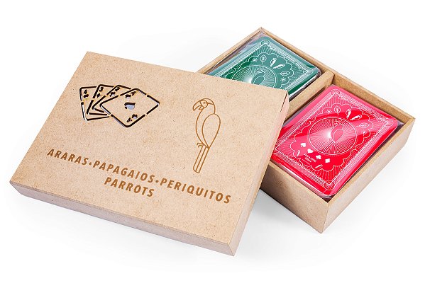 Jogo de Baralho: Araras, Papagaios, Periquitos – Parrots