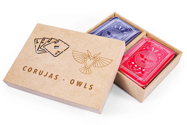 Jogo de Baralho: Baralho Corujas – Owls
