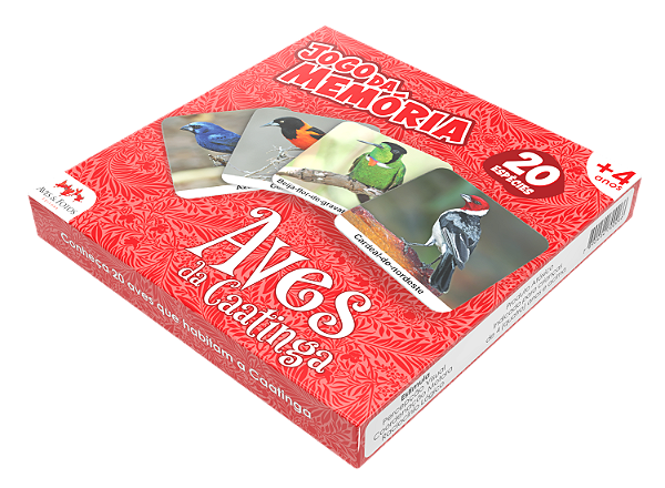 Jogo da Memória – Aves da Caatinga