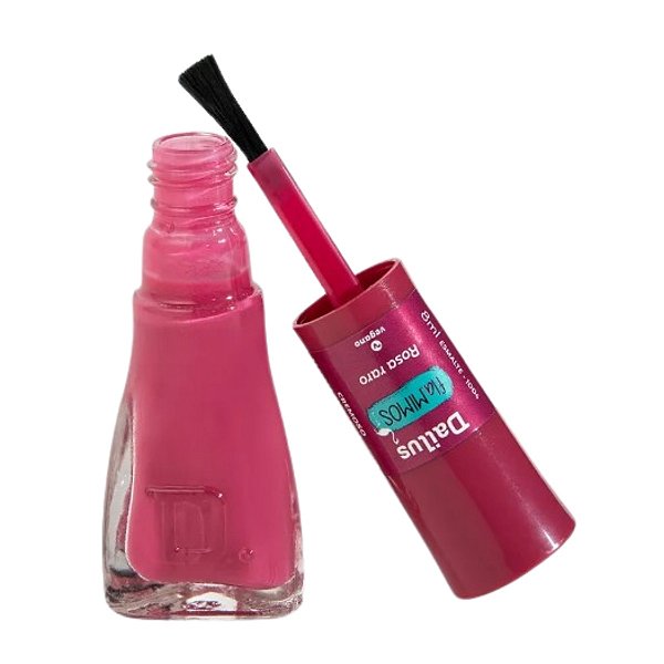 Esmalte Cremoso Rosa Raro Coleção Fla Mimos 8ml - Dailus Esmaltes