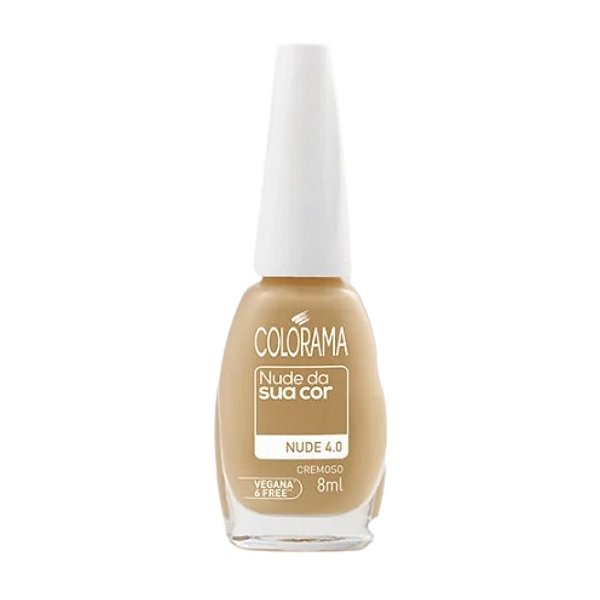 Esmalte Cremoso Nude 4.0 Coleção Nude da sua Cor 8ml - Colorama