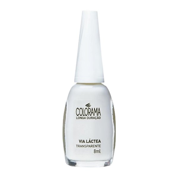 Esmalte Transparente Via Láctea Longa Duração 8ml - Colorama