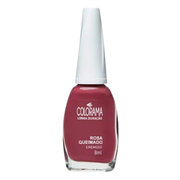 Esmalte Cremoso Rosa Queimado 8ml - Colorama